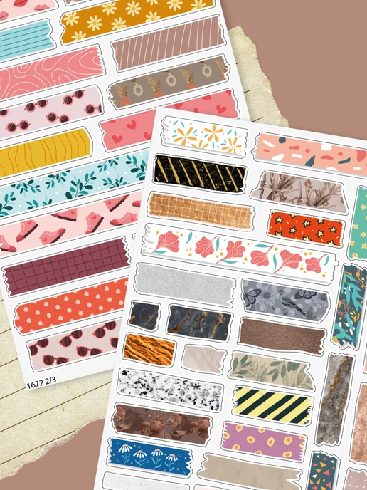 stick to stick Наклейки для скрапбукинга, голубой, фото 7