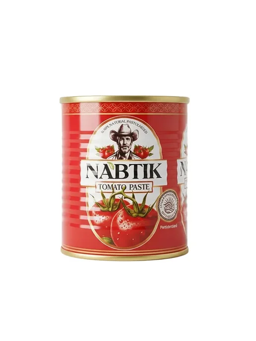 Nabtik Томатная паста 25%, 800 г, 2 шт, 800 г, 2 шт, фото 2