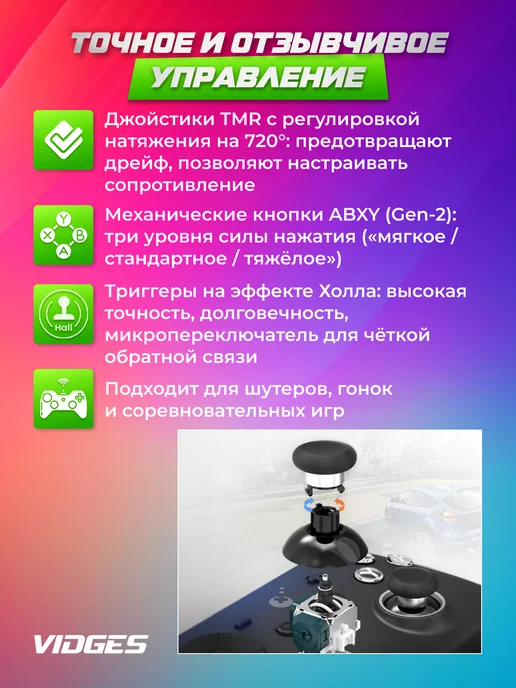 GuliKit Беспроводной Геймпад TT Pro, черный, фото 2