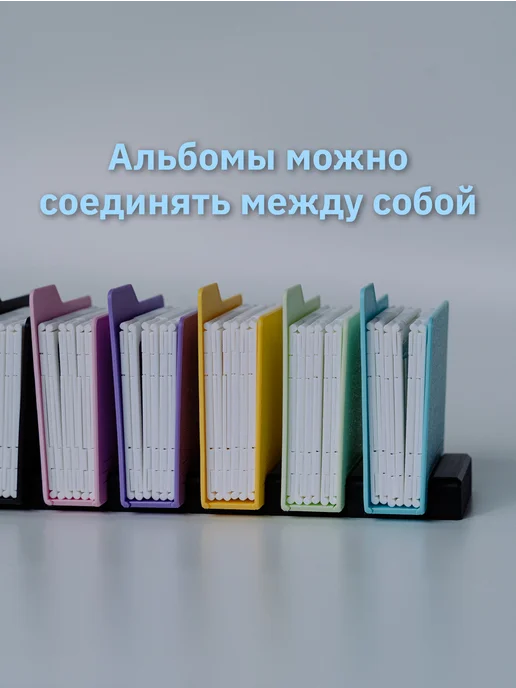 ISMO Альбом-папка для Instax SQUARE "SnapDock" Vintage Drive, коричневый, фото 5