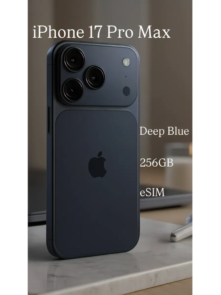 iPhone 17 Pro Max 256GB Deep Blue eSIM+eSIM