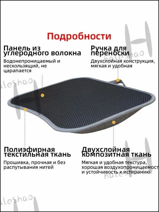 Подставка для ноутбука, серая, серый, фото 7