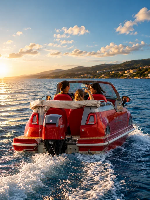 Премиальный катер-суперкар Fiat 500L, 500 л, фото 3