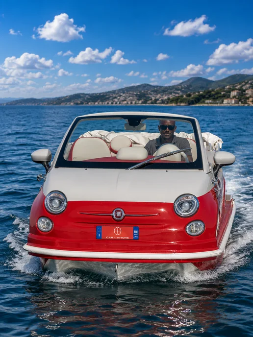 Премиальный катер-суперкар Fiat 500L, 500 л, фото 5
