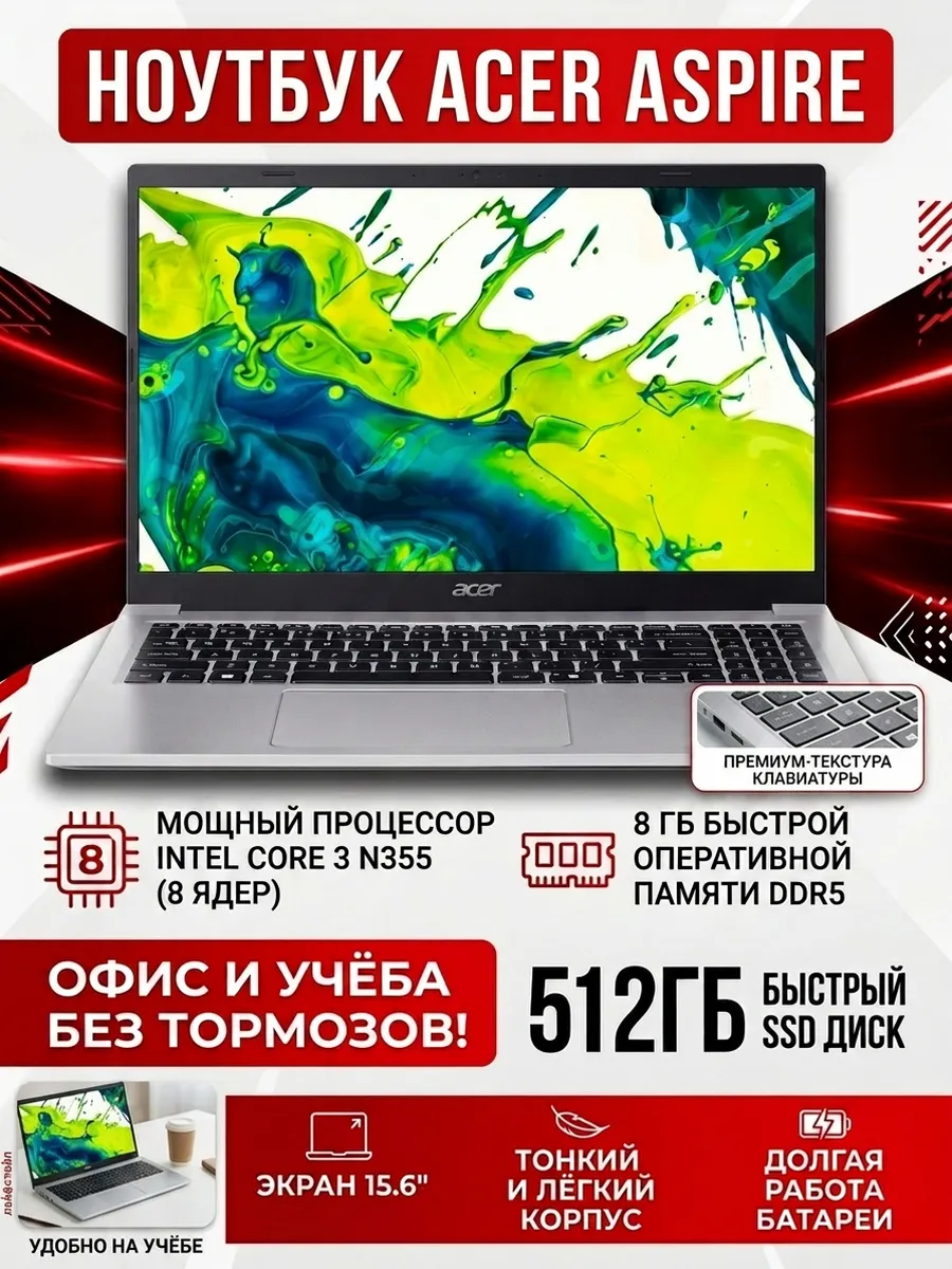 Acer Ноутбук Aspire AL15-33P-3809