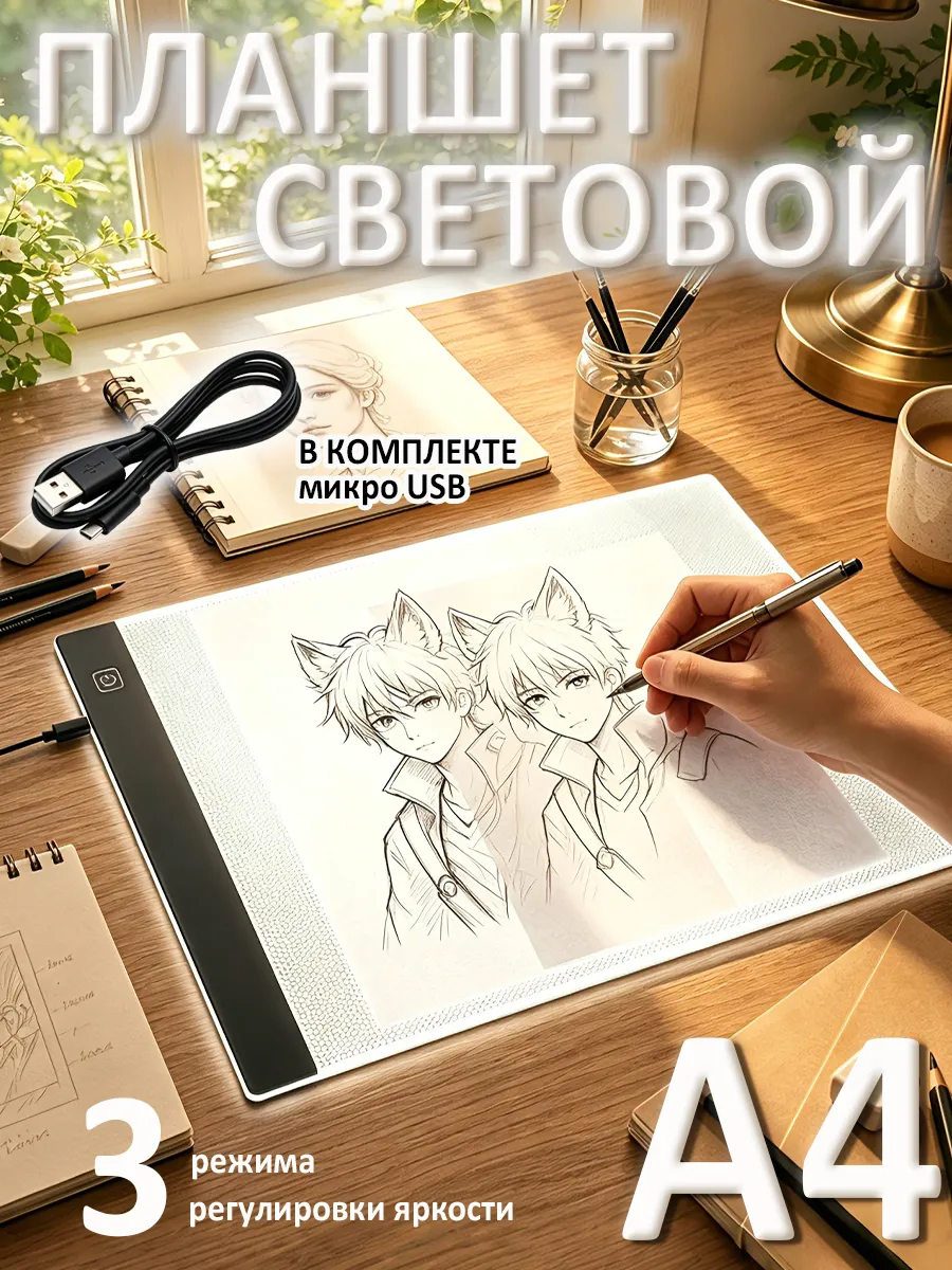 Световой планшет для рисования и копирования