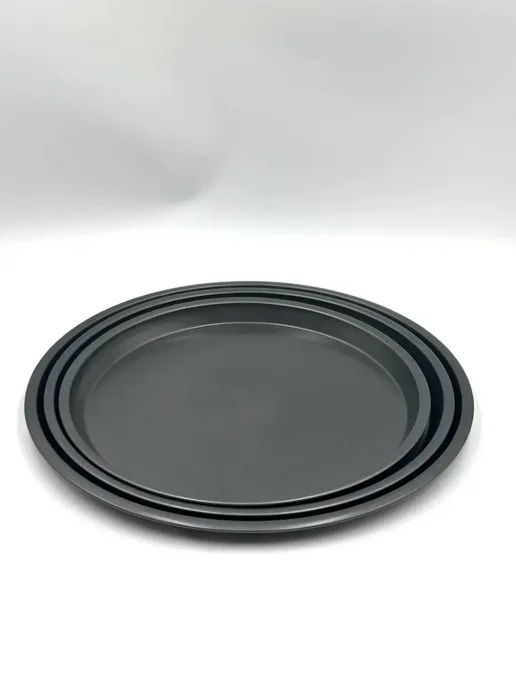 Ариш Антипригарные противни для пиццы 26–32 см, набор 3 шт, 3 шт, фото 5