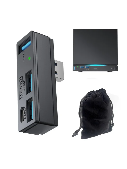 USB 3.0 хаб 4в1 для Steam, PS5, ПК, ноутбука, расширитель, вариант