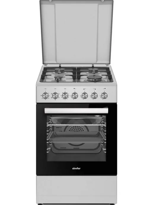 Simfer Комбинированная плита F56MG46015, серый