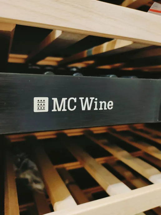 Встраиваемый винный шкаф MC Wine W60DB, черный, фото 6