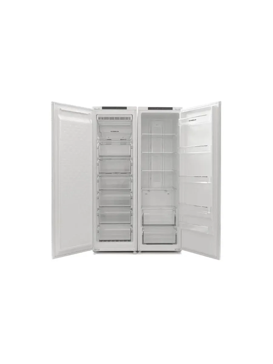 SCANDILUX Встраиваемый холодильник Side-by-Side SBSBI350 (FNBI350 +