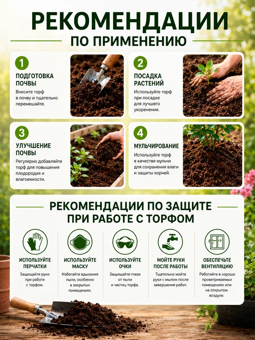 Торф верховой кислый 50 л, 50 л, верховой, фото 4