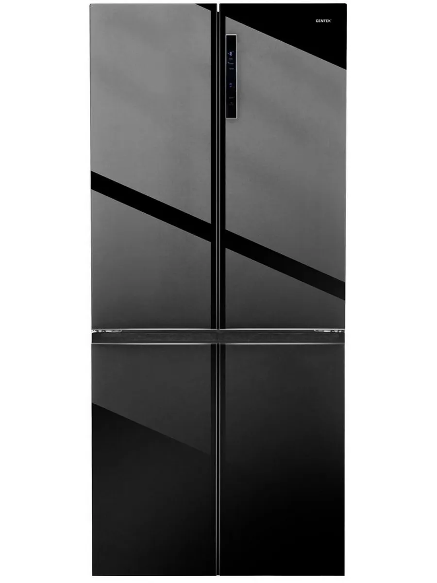 Centek Многокамерный холодильник CT-1746 NF Black Glass
