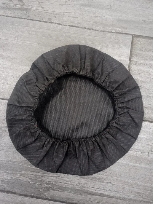 YS-HOME Чехлы для автомобильных колес R13-R15, 4 шт, цвет черный, 4 шт, фото 3