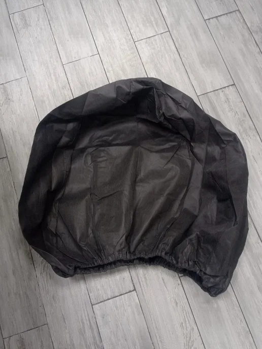 YS-HOME Чехлы для автомобильных колес R13-R15, 4 шт, цвет черный, 4 шт, фото 5