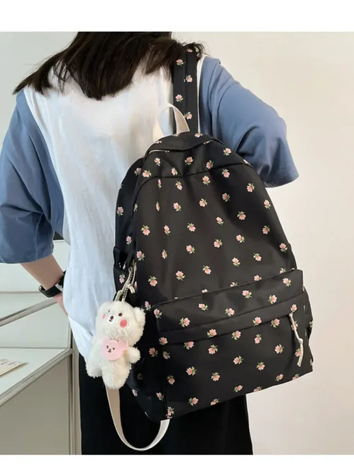 Школьный ранец для девочек 42CM*30CM*13CM, черный, фото 5
