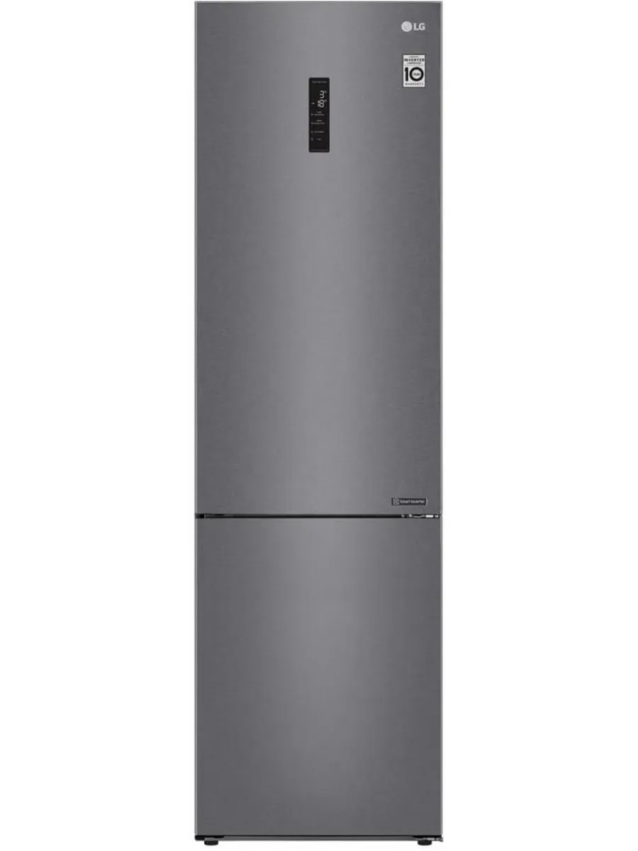 LG Двухкамерный холодильник GA-B509CLSL 419л, темно-серый