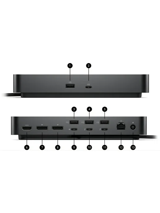 DELL Док-станция WD25TB4 130W Thunderbolt 4, 130 Вт, фото 3