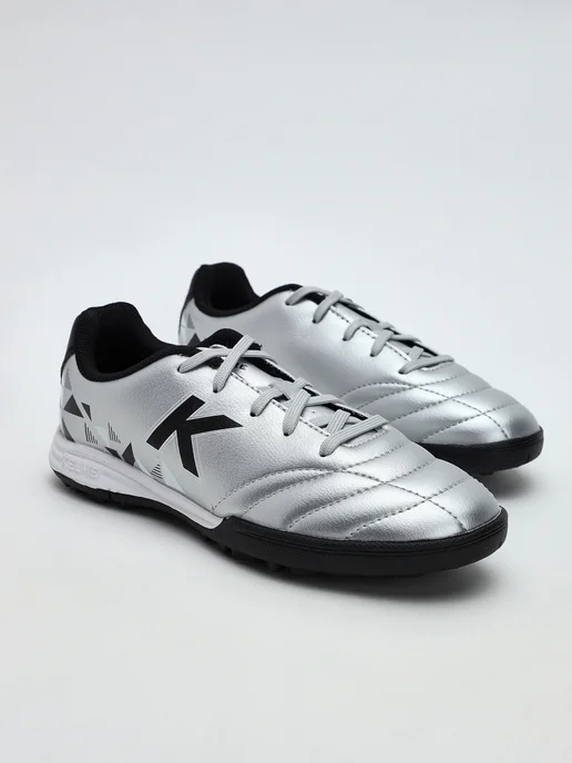 KELME Бутсы футбольные детские Сороконожки TF, серый, фото 8