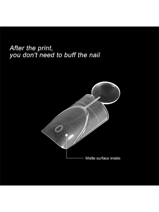 All For Nails Формы верхние для наращивания френч #01, белый, фото 4