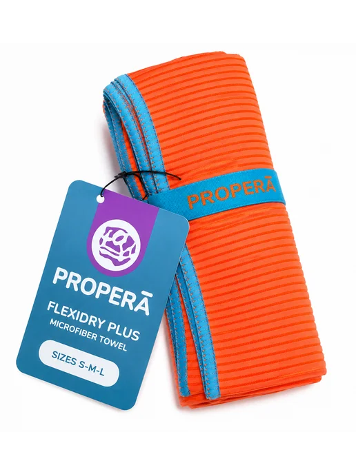 PROPERĀ Полотенце спортивное из микрофибры 80х140 для бассейна, 80x140