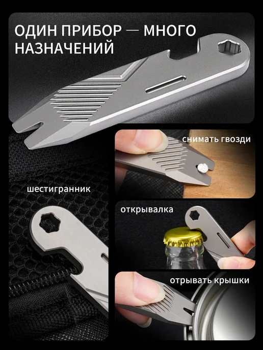 Титановая многофункциональная фомка, титан, фото 7