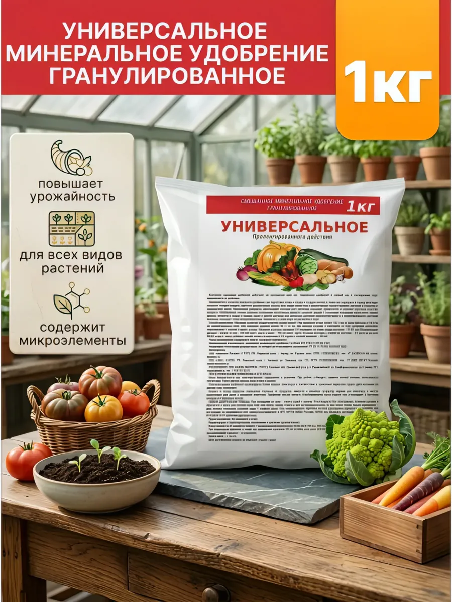 Удобрение для растений универсальное 1 кг