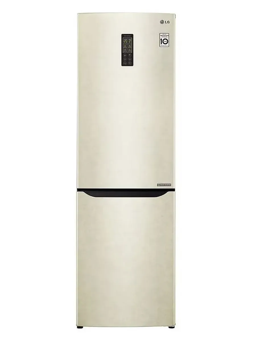 LG Холодильник двухкамерный GA-B419SEUL, No Frost, бежевый