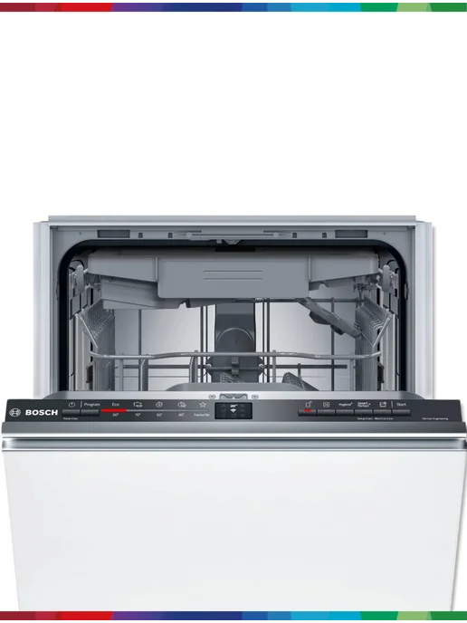 BOSCH Посудомоечная машина встраиваемая 45 см SPV2HMX03Q, серый, фото 3