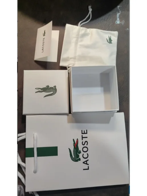 lacoste Браслет цепочка, серый, фото 3