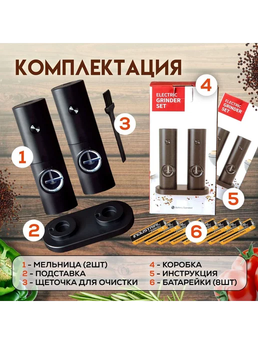 Электрическая мельница 140 мл, 140 мл, фото 3