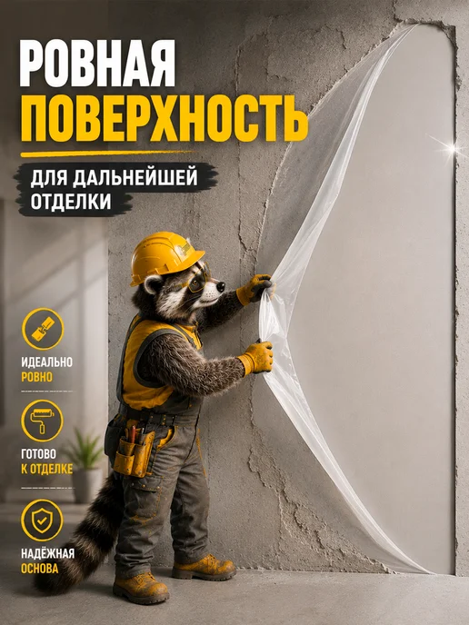 Старатели Штукатурка для стен гипсовая белая 5 кг, 15 кг, фото 7