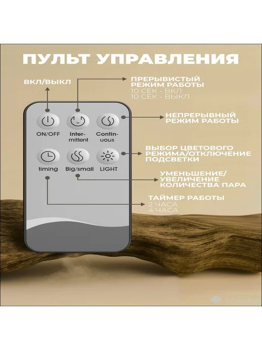 Ультразвуковой аромадиффузор 500 мл, 20 Вт, для помещений до…, 500 мл, 20 Вт, фото 5