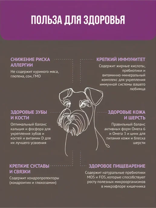 Сухой корм Prime Ever Cредних Подарок для собак, крупные, 2 кг, фото 6