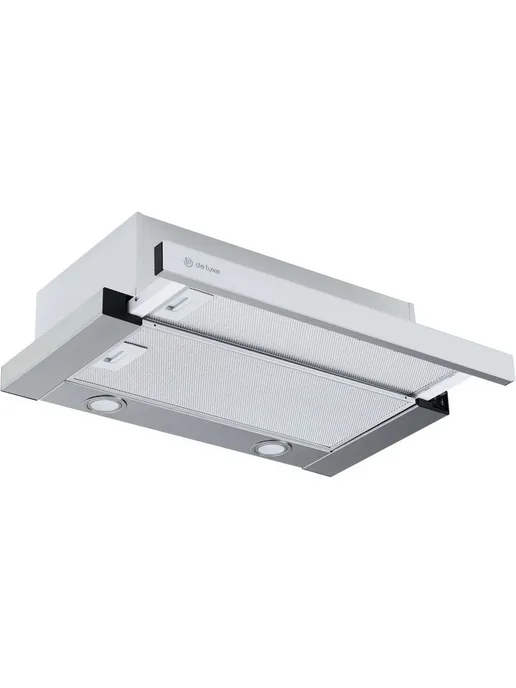 De Luxe Вытяжка IREN GLASS ACB-SP 60-S-W D, белый, фото 2