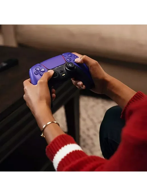 Playstation Беспроводной геймпад DualSense Galactic Purple, фиолетовый, фото 7