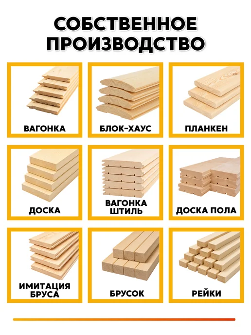 Вагонка Сорт С 10 штук 1000х96х12,5мм, 96x12.5 мм, фото 4
