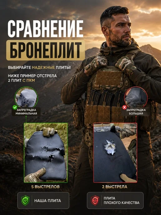 STRYX ONE Бронежилет 8833 тактический мультикам с бронеплитами БР5, зеленый, фото 5