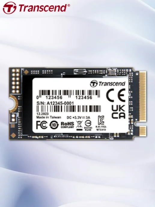 Transcend SSD-накопитель 1 ТБ MTE410S M.2 2242, 1 ТБ, фото 2