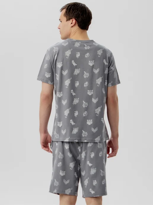 KAFTAN Пижама, серый, фото 7