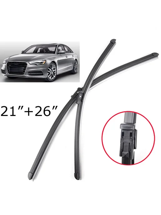 Xukey Щетки стеклоочистителя Misima для Audi A6 C7, 26 дюймов + 21, вариант