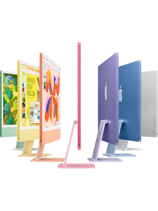 Apple Моноблок 24-inch iMac with Retina 4.5K display, голубой, фото 4