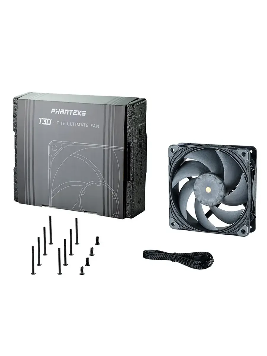Phanteks T30 120 мм вентилятор, черный