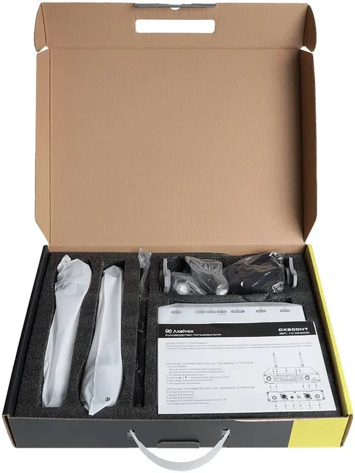 Axelvox Микрофонная радиосистема DX800SW UHF 650–758 MHz, вариант, фото 2