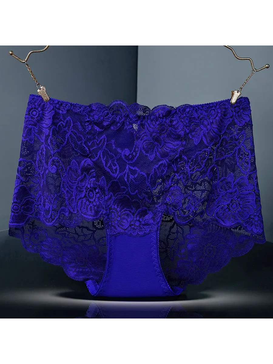 Кружевные трусики JIAOYIFEN, высокие,