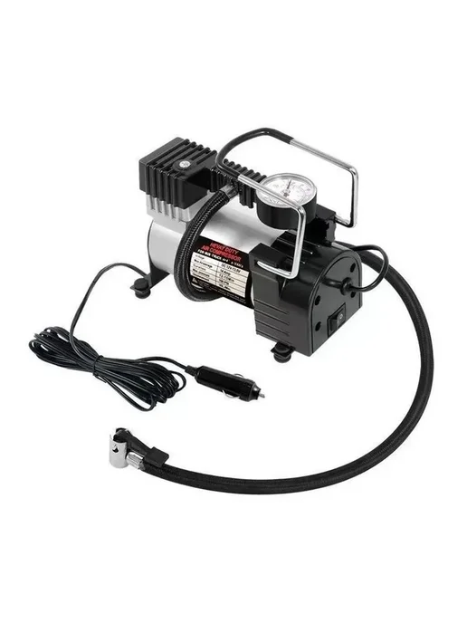 Компрессор автомобильный насос электрический 220в и 12v, вариант, фото 2