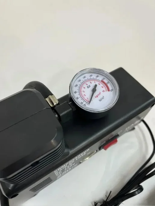 Компрессор автомобильный насос электрический 220в и 12v, вариант, фото 4