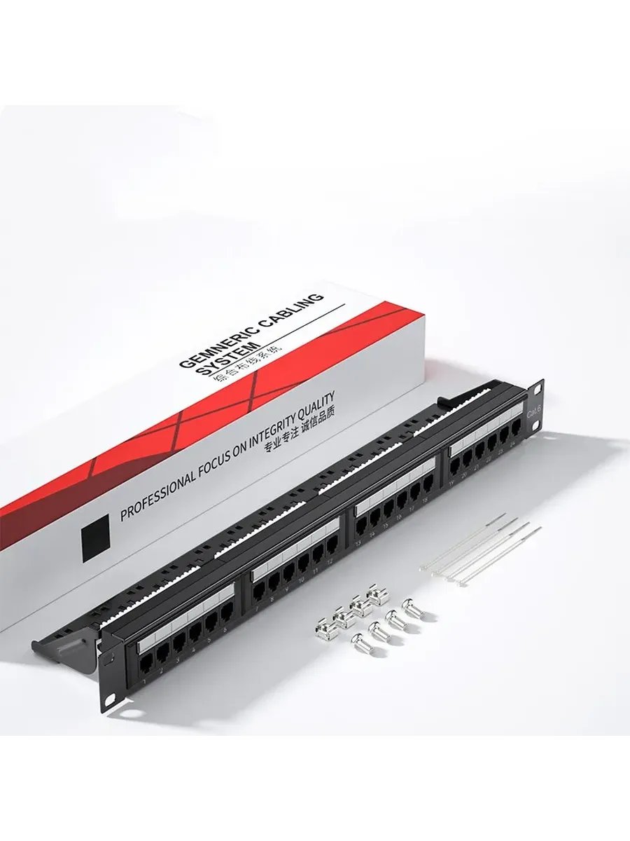 CAT6 24-портовая патч-панель TB-1073