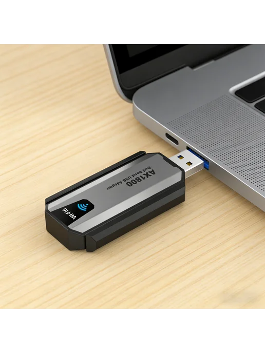 USB 3.0 Wi-Fi адаптер 1800М для компьютера, 1800 м, фото 6