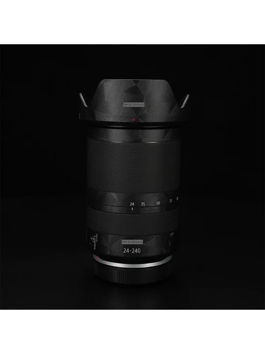 Защитная пленка для объектива Canon RF 24-240mm, Camo Black, титан, фото 6